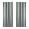 Artiss 2X Blockout Curtains Eyelet 240x230cm Grey Shine