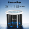 Portable Ice Bath Tub 70X80CM Inflatable Folding Bathtub Spa Massage
