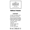 Giselle Bedding Queen Size Waterproof Bamboo Mattress Protector