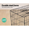 i.Pet 36" Dog Cage Crate Kennel 3 Doors