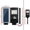 Leier 80 LED Solar Street Light 90W Flood Motion Sensor Remote Outdoor Wall Lamp