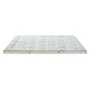 Giselle Pillowtop Topper Mattress Toppers Bamboo Fabric Fibre Bed Pad Protector
