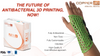 PLA Filament Copper 3D PLActive - Innovative Antibacterial 2.85mm 50gram Apple Green Color 3D Printer Filament