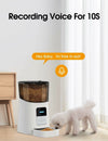 FLOOFI WiFi 6L Automatic Pet Feeder (White) FI-FD-121-CX