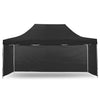 Wallaroo Gazebo Tent Marquee 3x4.5m PopUp Outdoor Black