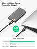 UGreen Thunderbolt 3 USB C Cable 0.5M (80324)