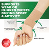 1st Care 12PCE Elastic Compression Wrist Supports Breathable Flexible 3 Sizes