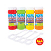 Party Central 144PCE Bubble Solution & Wands Non-Toxic Unscented Formula 60ml