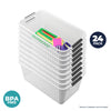 Home Master 24PCE Storage Baskets With Handles Stackable Multipurpose 30cm