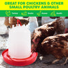 Pet Basic 24PCE Automatic Poultry Water Dispenser 3L Carry Handle 20 x 26cm