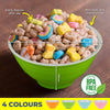 Party Central 36PCE Coloured Bowls Reusable Lightweight Durable High Quality