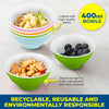 Party Central 36PCE Coloured Bowls Reusable Lightweight Durable High Quality