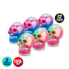 Party Central 12PCE 100g Shimmering Galaxy Slime In Skull Casing Non Stick