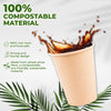 Party Central 1000PCE 354ml Coffee Cups Disposable Recycable 8.5 x 11cm