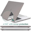 Suitable for  Grey MacBook Pro 13 Inch Case 2016-2023 M1 M2 A2338 A2289 A2251 A2159 Hard Shell Case Keyboard Cover