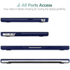 Suitable for  2023 2022 MacBook Air 13 inch case M2 Model A2681 Hard Shell Case Keyboard Cover Blue