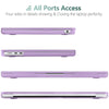 Suitable for  2023 2022 MacBook Air 13 inch case M2 Model A2681 Hard Shell Case Keyboard Cover Purple