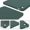 iPad 10th Case 10.9 Inch 2022 with Pencil Holder, Smart iPad Case with Soft TPU Auto Wake Sleep Dark Green
