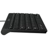 PC Keyboard Ergonomic USB Interface Multimedia Hotkey for Notebook Labtop