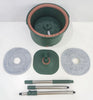 Cleanix Clean Sewage Separation Mop Rotary Hand-Wash-Free Flat Suction Green
