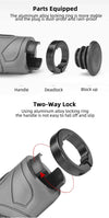 Bicycle Grips MTB Road Bike Double Lock Rubber Handlebar Grips Anti-Slip Rock Bros RED