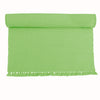 Hoydu Set of 2 - Cotton Ribbed Table Placemats Apple Green