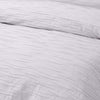 Vintage Design Homewares Malvern White Cotton Quilt Cover Set Single