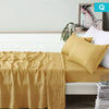 Vintage Design Homewares 100% Linen Ochre Sheet Set Queen