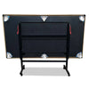 8FT Foldable Pool Table Blue/Red/Green Felt Billiard Table Free Accessory for Small Room - BLACK