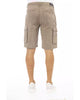 Cargo Shorts with Front Zipper and Button Closure Multiple Pockets W32 US Men