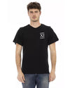 Front Print T-Shirt M Men