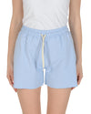 Light Blue Cotton Stretch Pants - M