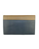 Blue Leather Cavalli Class Wallet with Card Holder Inserts One Size Men