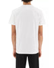 Cotton t-shirt with front print - Crew neck L Men