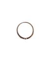 NIALAYA 925 Silver CZ Cross Ring 49 EU Women
