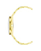 Gold Metal Classic Quartz Watch One Size Women