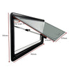 RV Caravan Camper Van Hinged Push Out Window Motorhome Exit Window 900mm x 500mm